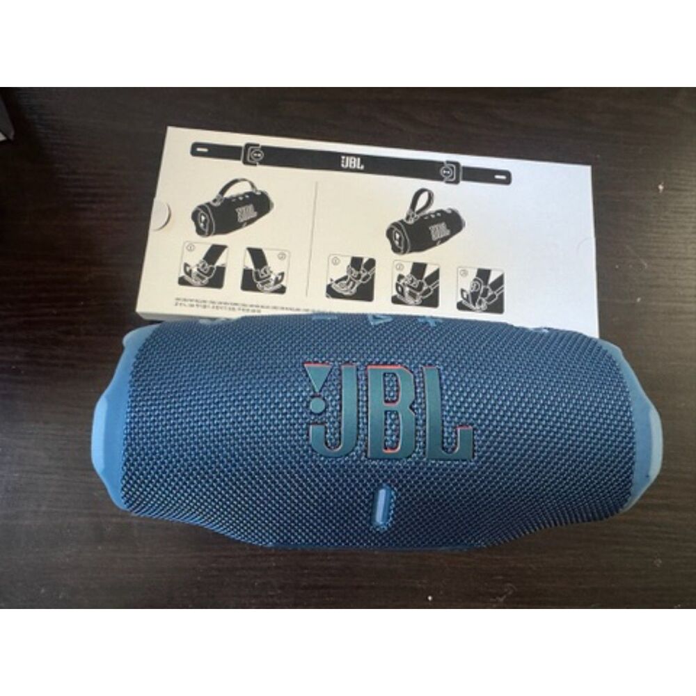 JBL Charge 6 Portable Bluetooth Speaker - Blue New